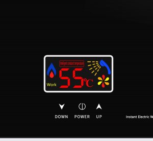 Przepływowy podgrzewacz wody Heckermann Przepływowy elektryczny podgrzewacz wody Heckermann SL-X1-60 Czarny 3