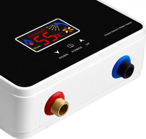 Przepływowy podgrzewacz wody Heckermann Przepływowy elektryczny podgrzewacz wody Heckermann SL-X1-60 Czarny 4