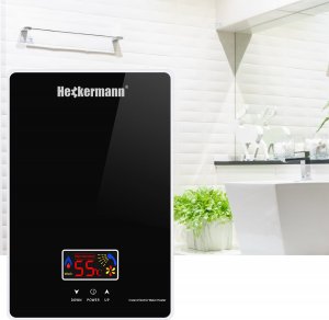 Przepływowy podgrzewacz wody Heckermann Przepływowy elektryczny podgrzewacz wody Heckermann SL-X1-60 Czarny 7