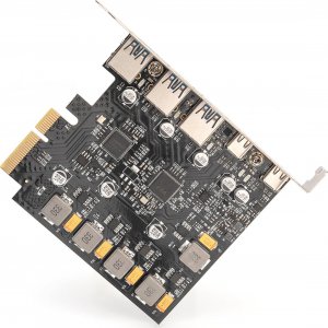 Kontroler Digitus USB 3.1 PCIe - 2x USB C / 3x USB A 3.1 G en.2 10Gbps, Chipset ASM1142 4