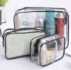 Soulima Kosmetyczka przezroczysta 3w1 Soulima 21448 4