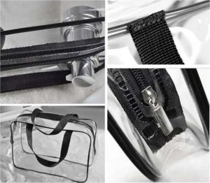 Soulima Kosmetyczka przezroczysta 3w1 Soulima 21448 7