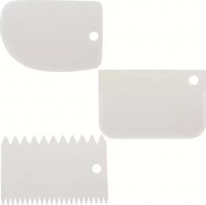 Ruhhy Patera obrotowa + 3 szpatułki do dekoracji ciast 14