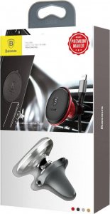 Baseus Magnetyczny uchwyt samochodowy do kratki Baseus (srebrny) 19