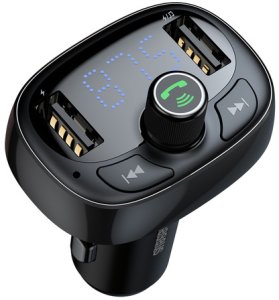Transmiter FM Baseus Bluetooth MP3 T-Shaped (CCMT000301) 2
