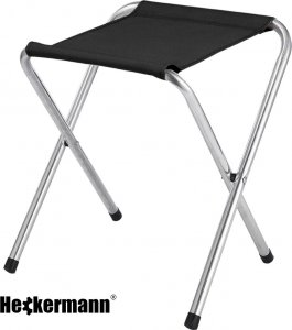 Heckermann Taboret składany Krzesło turystyczne Heckermann kolor Czarny 4