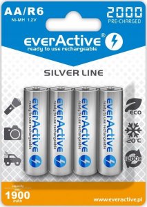 EverActive Akumulatory everActive R6/AA Ni-MH 2000 mAh 4szt. 1
