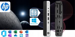 Komputer HP Elitedesk 800 G4 Mini PC Intel Core i5-8500T 16GB DDR4 256GB SSD Windows 11 Pro 9
