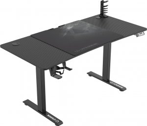 Biurko Ultradesk Level V2 Czarne 140 cmx68 cm 2