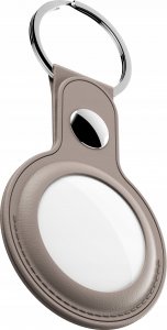 Class and Culture LLC KeyBudz AirTag Keyring - skórzane ochronne etui do AirTag (sandy beige) 2