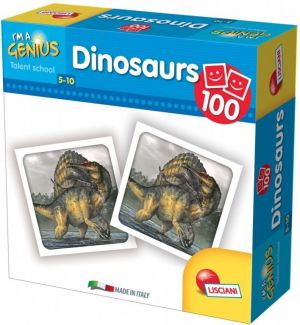 Lisciani I'm Genius Memoria 100 Dinozaurów 1