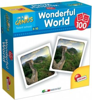 Lisciani I'm Genius Memoria 100 kart Świat 1