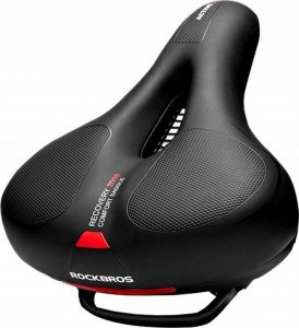 RockBros Siodełko rowerowe Rockbros AQ-6090R (czarno-czerwone) 1