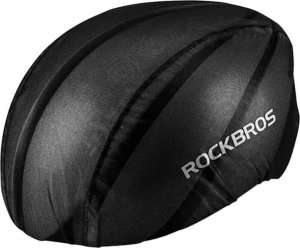 RockBros Wodoodporny pokrowiec na kask rowerowy Rockbros YPP017 (czarny) 1