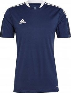 Adidas Koszulka męska adidas Tiro 21 Training Jersey granatowa GM7585 S 1