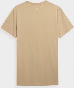 4f Koszulka męska 4F jasny brąz H4Z22 TSM030 82S S 2