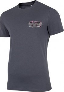 4f Koszulka męska 4F antracyt H4Z22 TSM030 22S S 8