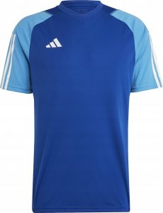 Adidas Koszulka męska adidas Tiro 23 Competition Jersey niebieska HU1296 2XL 1