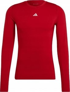 Eb Fit Koszulka męska adidas Techfit Aeroready Long Sleeve Tee czerwona HP0639 L 1