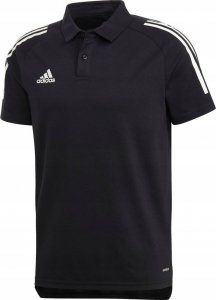Adidas Koszulka męska adidas Condivo 20 Polo czarno-biała ED9249 S 1