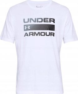 Under Armour Koszulka męska Under Armour Team Issue Wordmark SS biała 1329582 100 S 1