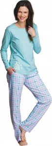 Key KEY długa piżama pidżama damska bawełna M 1