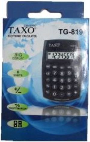 Kalkulator Titanum Kalkulator Taxo TG-819 czarny 1