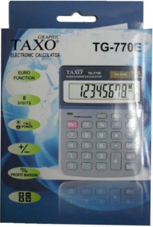Kalkulator Titanum Kalkulator Taxo TG-770E grafitowy 1