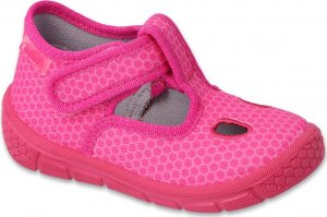Befado Befado kapcie pantofle dla dziewczynki różowe 21 1