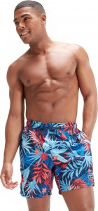 Speedo Spodenki Kąpielowe Męskie Speedo Redondo Edge Volley 17" Blue/Red R.XL 4