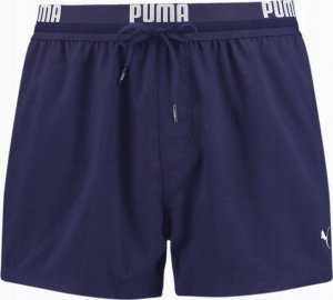 Puma Spodenki kąpielowe męskie Puma Logo Short Lenght granatowe 907659 01 XL 1