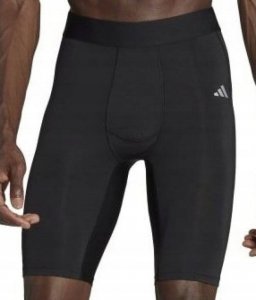 Adidas Spodenki męskie adidas Techfit Aeroready Short Tight czarne HP0618 S 4