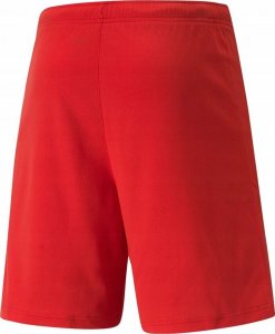 Puma Spodenki męskie Puma teamRISE Short czerwone 704942 01 2XL 2