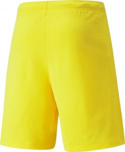 Puma Spodenki męskie Puma teamRISE Short Cyber żółte 704942 07 L 2