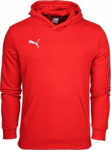 Puma Bluza dla dzieci Puma teamGOAL 23 Casuals Hoody Jr czerwona 656711 01 128 1