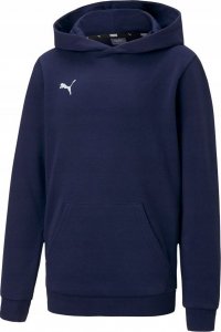 Puma Bluza dla dzieci Puma teamGOAL 23 Casuals Hoody Jr granatowa 656711 06 116 1