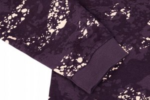 Puma Bluza dla dzieci Puma Alpha AOP Crew FL fioletowa 589241 16 152cm 5