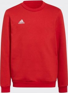Adidas Bluza dla dzieci adidas Entrada 22 Sweat Top czerwona H57473 116cm 1