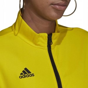 Adidas Bluza damska adidas Entrada 22 Track Jacket żółta HI2137 M 4