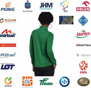 Adidas Bluza damska adidas Entrada 22 Track Jacket zielona HI2136 L 2