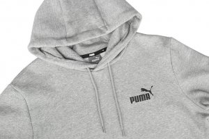 Puma Bluza męska Puma ESS+ Tape Hoodie FL szara 849040 03 L 2