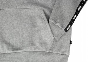 Puma Bluza męska Puma ESS+ Tape Hoodie FL szara 849040 03 L 4