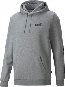 Puma Bluza męska Puma ESS+ Tape Hoodie FL szara 849040 03 M 1