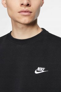 Nike Bluza męska Nike Club Crew BB czarna BV2662 010 2XL 2
