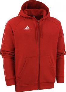 Adidas Bluza męska adidas Core 18 FZ Hoody czerwona FT8071 S 1