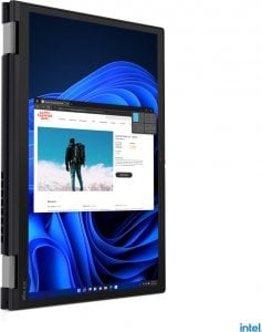 Laptop Lenovo Lenovo ThinkPad X13 Yoga Gen 3 21AW - Flip-Design - Intel Core i5 1235U / 1.3 GHz - Evo - Win 10 Pro 64-Bit (mit Win 11 Pro Lizenz) - Iris Xe Graphics - 8 GB RAM - 256 GB SSD TCG Opal Encryption 2, NVMe - 33.8 cm (13.3") IPS Touchscreen 1920 3