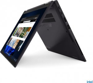 Laptop Lenovo Lenovo ThinkPad X13 Yoga Gen 3 21AW - Flip-Design - Intel Core i5 1235U / 1.3 GHz - Evo - Win 10 Pro 64-Bit (mit Win 11 Pro Lizenz) - Iris Xe Graphics - 8 GB RAM - 256 GB SSD TCG Opal Encryption 2, NVMe - 33.8 cm (13.3") IPS Touchscreen 1920 9