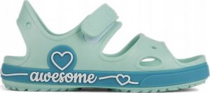 Coqui Sandały dla dzieci Coqui Yogi miętowo-turkusowe 8861-406-4419 20-21 2