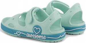 Coqui Sandały dla dzieci Coqui Yogi miętowo-turkusowe 8861-406-4419 20-21 3