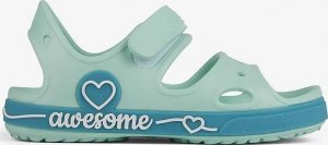 Coqui Sandały dla dzieci Coqui Yogi miętowo-turkusowe 8861-406-4419 20-21 6